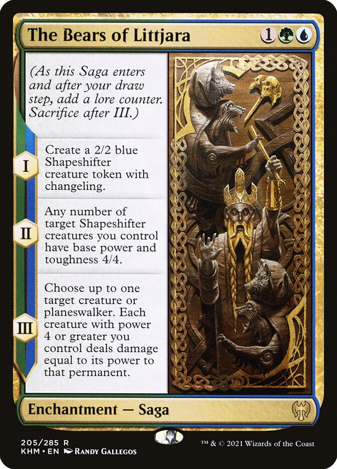 Os Ursos de Littjara / The Bears of Littjara - Magic: The Gathering - MoxLand