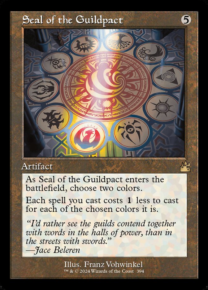 Selo do Pacto das Guildas / Seal of the Guildpact - Magic: The Gathering - MoxLand