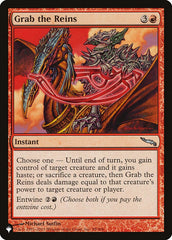 Tomar as Rédeas / Grab the Reins - Magic: The Gathering - MoxLand
