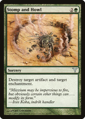 Pisotear e Uivar / Stomp and Howl - Magic: The Gathering - MoxLand