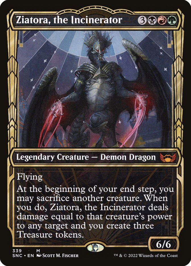 Ziatora, a Incineradora / Ziatora, the Incinerator - Magic: The Gathering - MoxLand