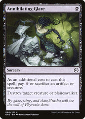Olhar Aniquilador / Annihilating Glare - Magic: The Gathering - MoxLand