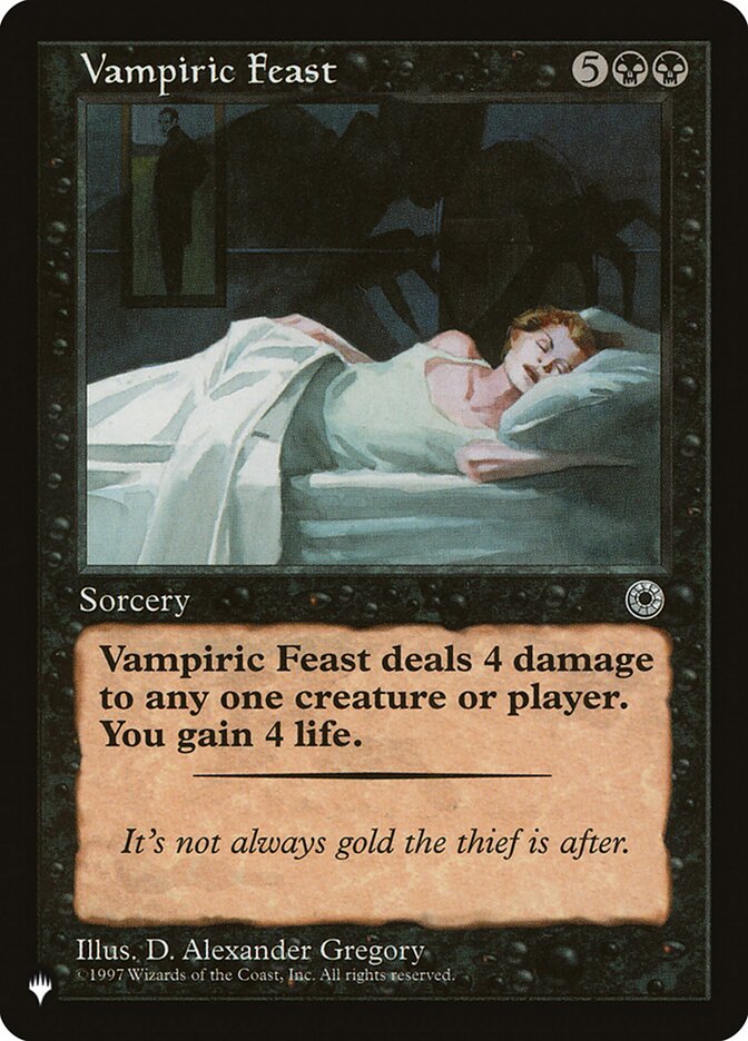 Vampiric Feast - Magic: The Gathering - MoxLand