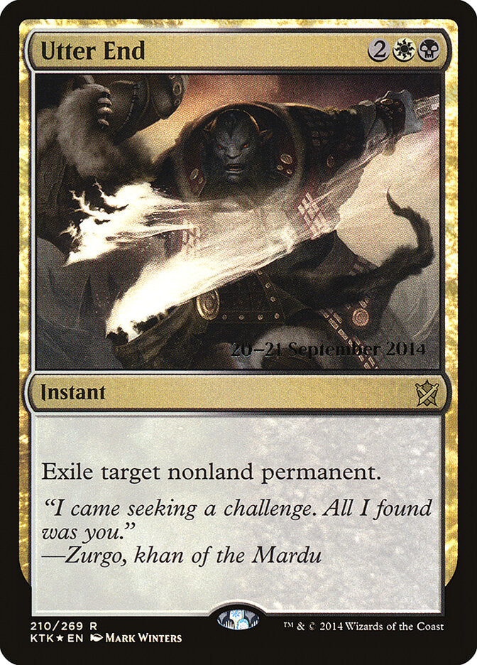 Fim Absoluto / Utter End - Magic: The Gathering - MoxLand