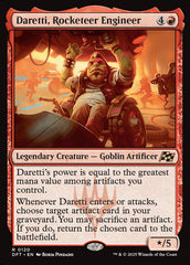 Daretti, Engenheiro Fogueteiro / Daretti, Rocketeer Engineer - Magic: The Gathering - MoxLand