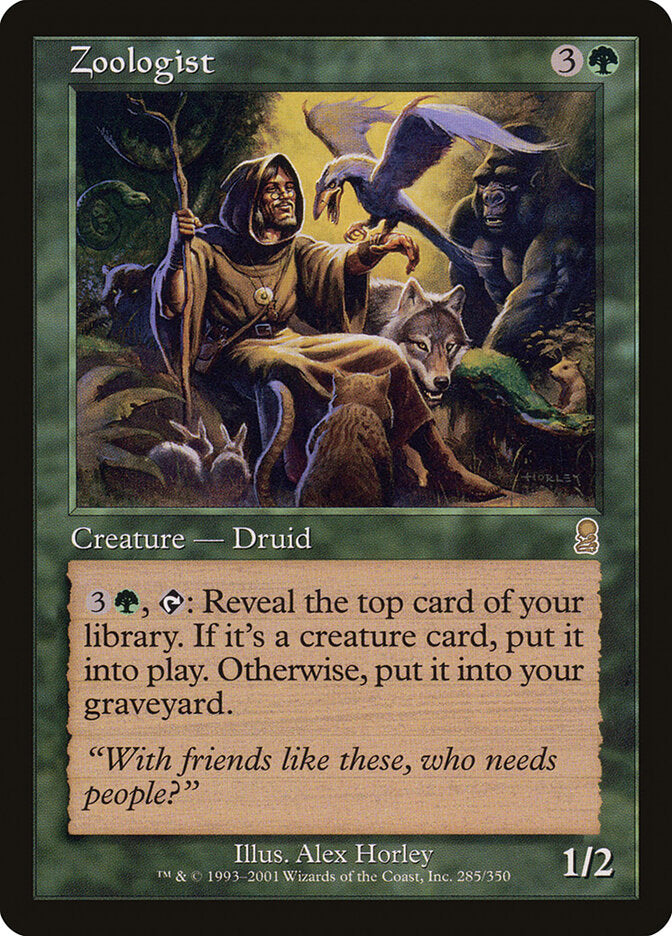 Zoólogo / Zoologist - Magic: The Gathering - MoxLand