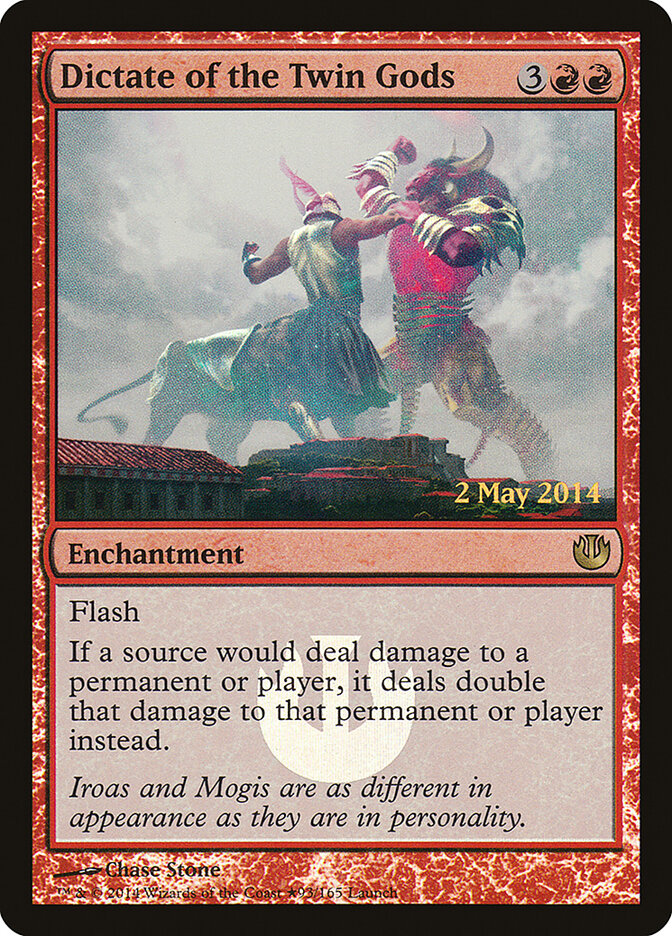 Decreto dos Deuses Gêmeos / Dictate of the Twin Gods - Magic: The Gathering - MoxLand