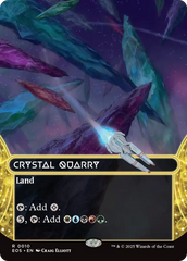 Mina de Cristal / Crystal Quarry - Magic: The Gathering - MoxLand