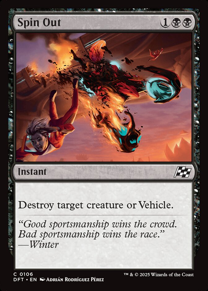 Rodar / Spin Out - Magic: The Gathering - MoxLand