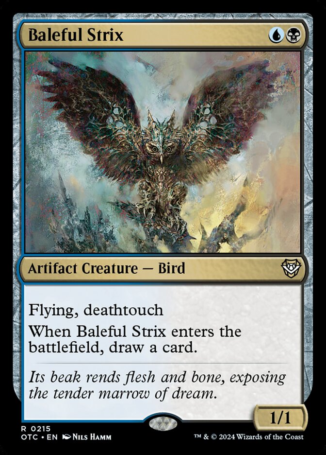 Estrige Maligna / Baleful Strix - Magic: The Gathering - MoxLand