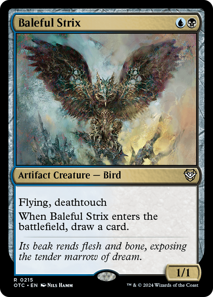 Estrige Maligna / Baleful Strix - Magic: The Gathering - MoxLand