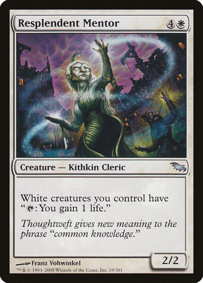 Mentor Resplendente / Resplendent Mentor - Magic: The Gathering - MoxLand