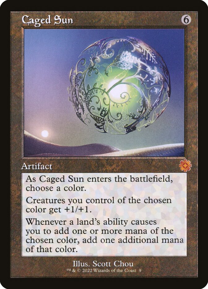 Sol Engaiolado / Caged Sun - Magic: The Gathering - MoxLand