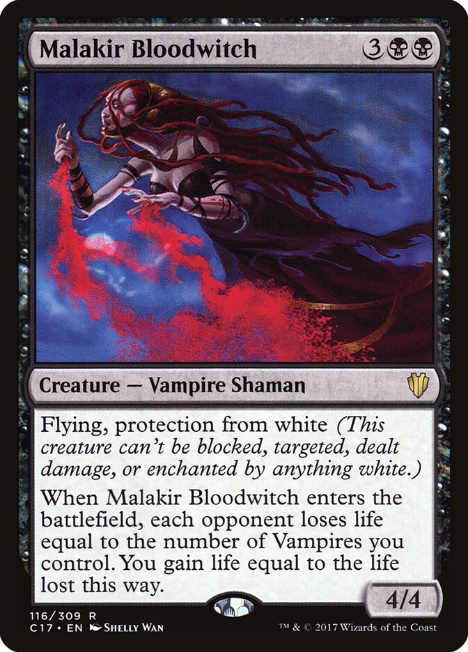 Bruxa Sanguinária de Malakir / Malakir Bloodwitch - Magic: The Gathering - MoxLand