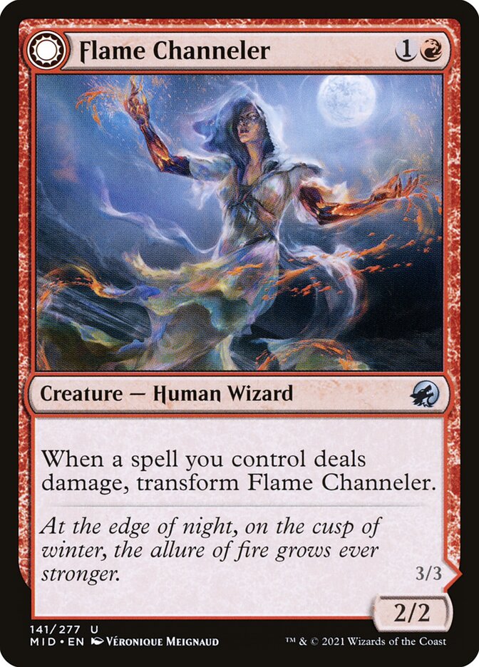 Canalizadora da Chama / Flame Channeler - Magic: The Gathering - MoxLand