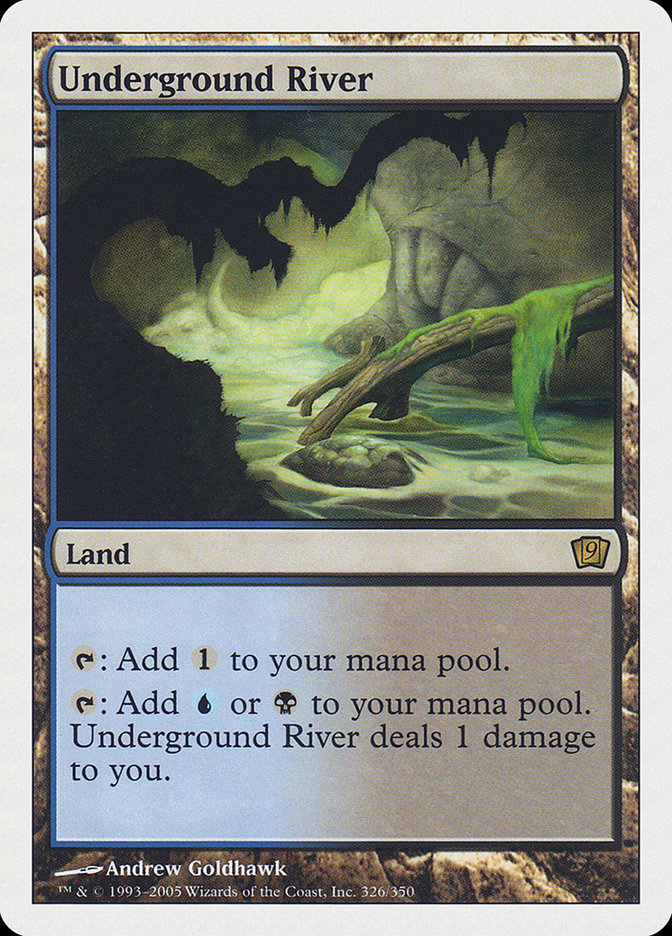 Rio Subterrâneo / Underground River - Magic: The Gathering - MoxLand