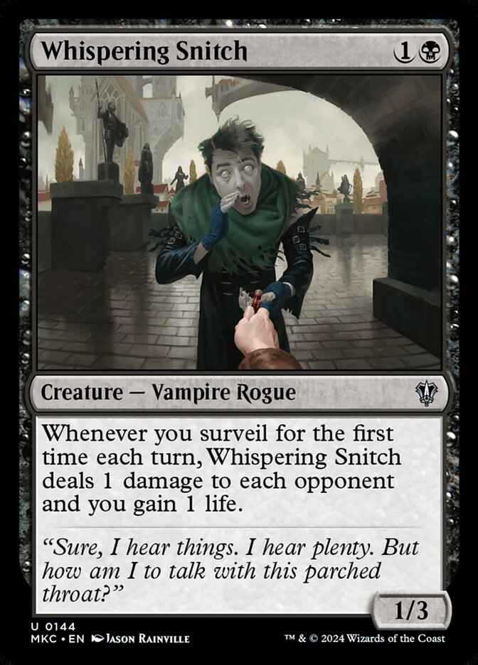 Delator Sussurrador / Whispering Snitch - Magic: The Gathering - MoxLand