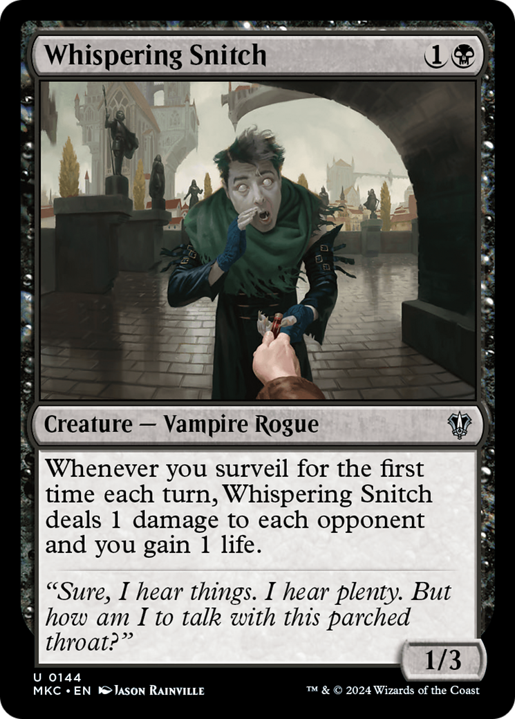 Delator Sussurrador / Whispering Snitch - Magic: The Gathering - MoxLand