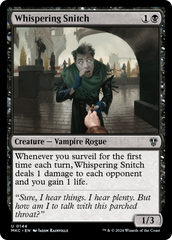 Delator Sussurrador / Whispering Snitch - Magic: The Gathering - MoxLand