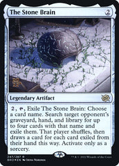 O Cérebro de Pedra / The Stone Brain - Magic: The Gathering - MoxLand