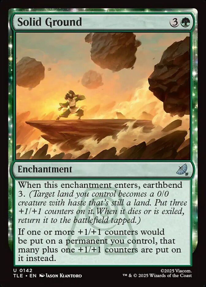 Terreno Sólido / Solid Ground - Magic: The Gathering - MoxLand