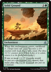 Terreno Sólido / Solid Ground - Magic: The Gathering - MoxLand