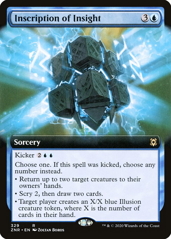 Epígrafe de Discernimento / Inscription of Insight - Magic: The Gathering - MoxLand