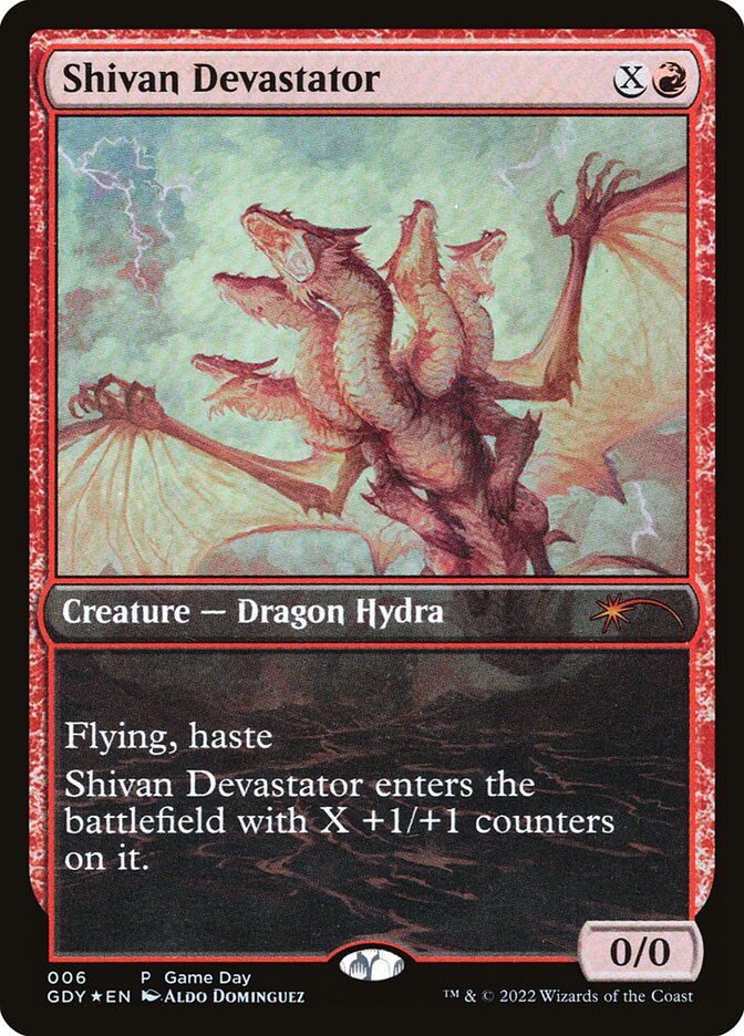 Devastador de Shiv / Shivan Devastator - Magic: The Gathering - MoxLand