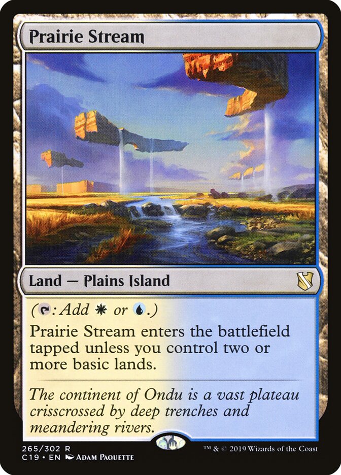 Riacho da Pradaria / Prairie Stream - Magic: The Gathering - MoxLand
