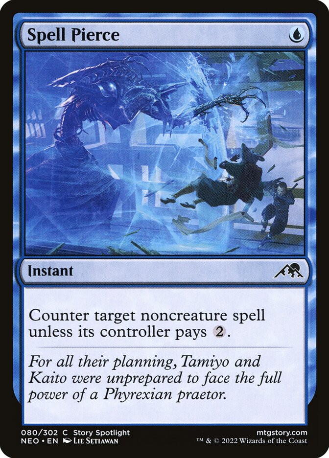 Perfurar Mágica / Spell Pierce - Magic: The Gathering - MoxLand