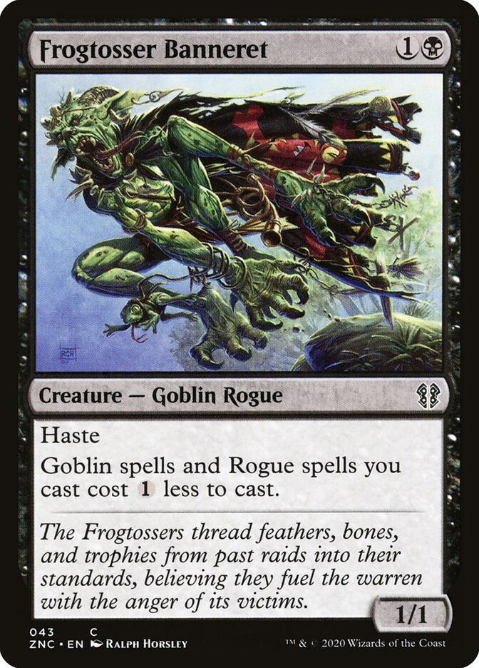 Alferes de Lança-Sapos / Frogtosser Banneret - Magic: The Gathering - MoxLand