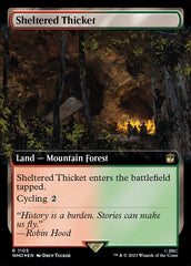 Arvoredo Resguardado / Sheltered Thicket - Magic: The Gathering - MoxLand