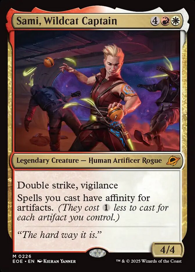 Sami, Comandante Temerário / Sami, Wildcat Captain - Magic: The Gathering - MoxLand