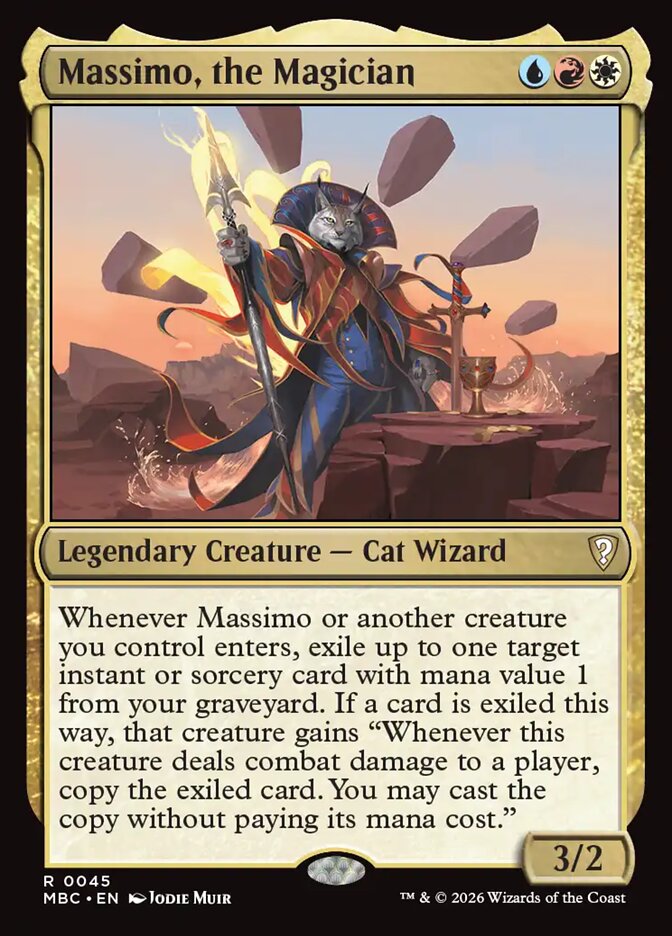 Massimo, the Magician - Magic: The Gathering - MoxLand