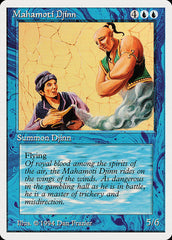 Gênio Mahamoti / Mahamoti Djinn - Magic: The Gathering - MoxLand