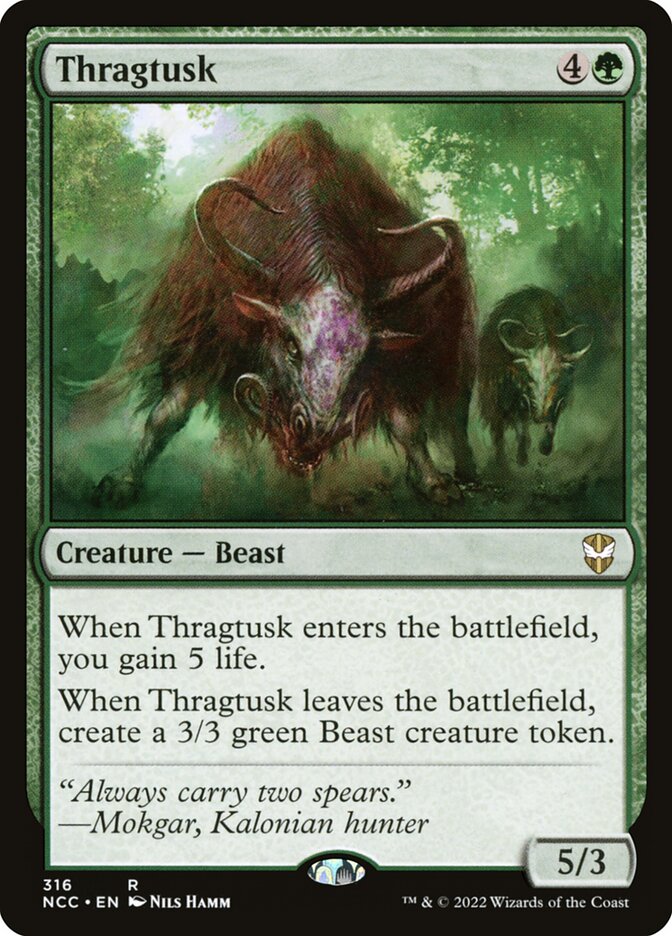 Thragueopresa / Thragtusk - Magic: The Gathering - MoxLand