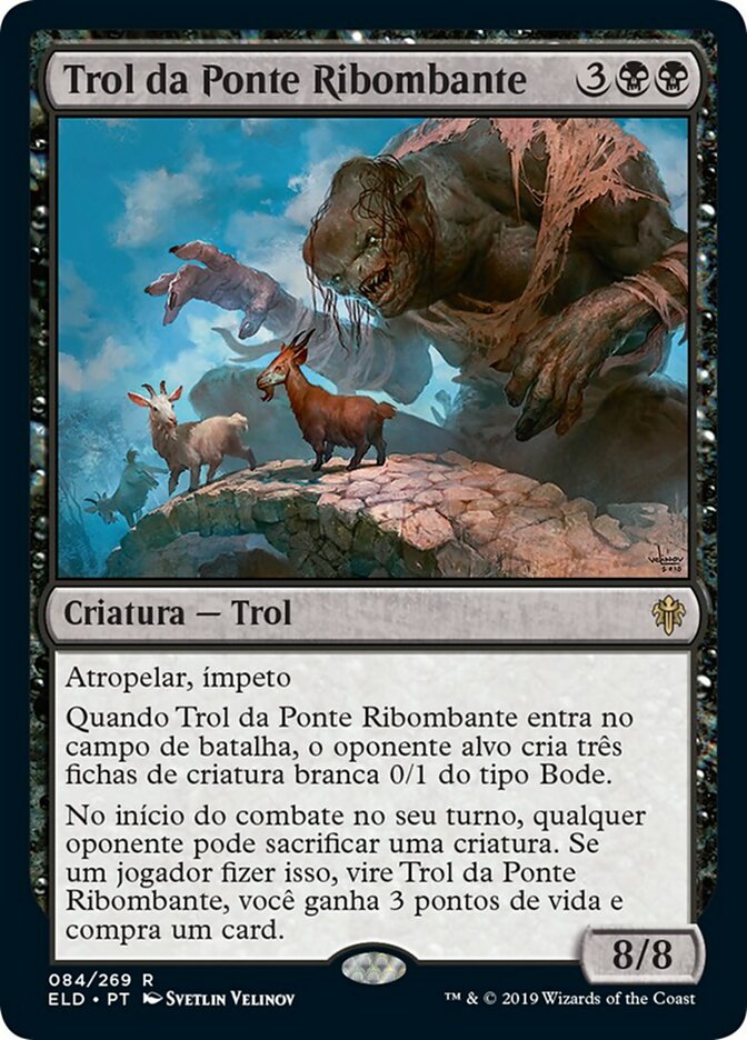 Trol da Ponte Ribombante / Clackbridge Troll - Magic: The Gathering - MoxLand