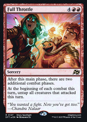 Full Throttle - Magic: The Gathering - MoxLand