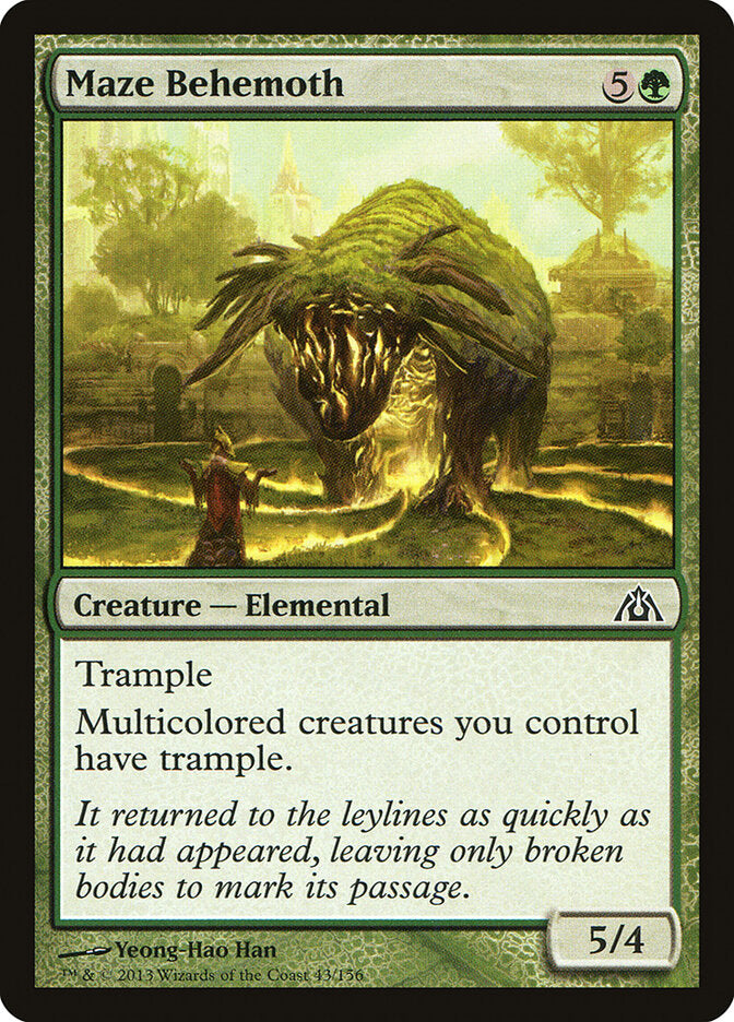 Behemoth do Labirinto / Maze Behemoth - Magic: The Gathering - MoxLand
