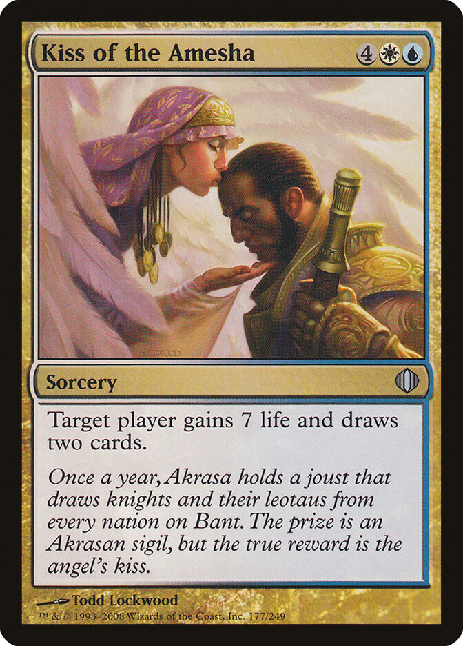 Beijo de Amesha / Kiss of the Amesha - Magic: The Gathering - MoxLand