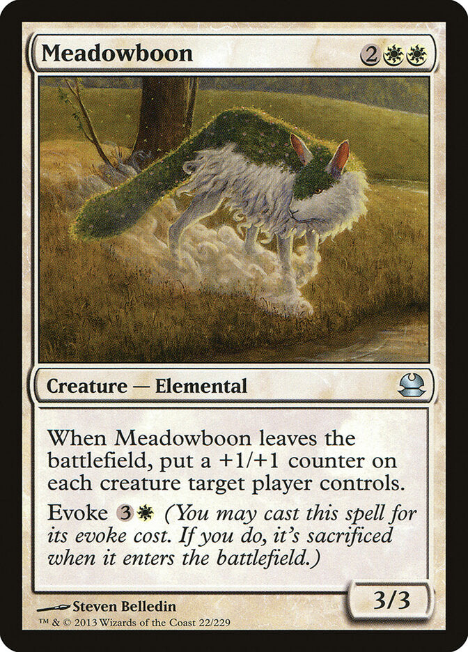 Bênção-do-Prado / Meadowboon - Magic: The Gathering - MoxLand