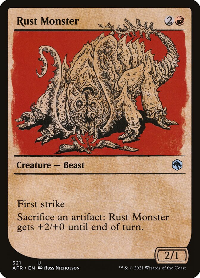 Monstro da Ferrugem / Rust Monster - Magic: The Gathering - MoxLand