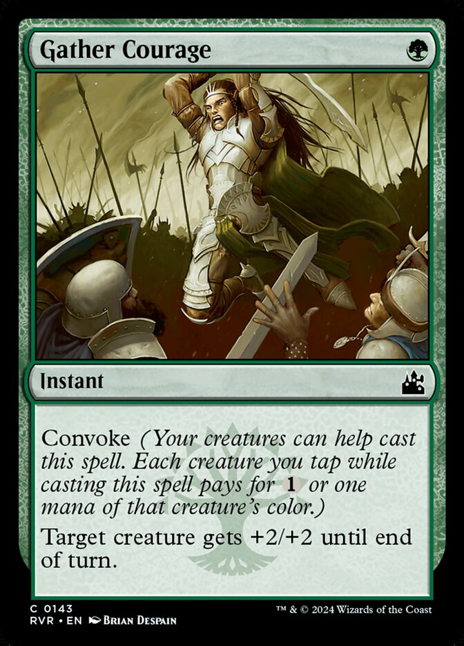Concentração de Coragem / Gather Courage - Magic: The Gathering - MoxLand