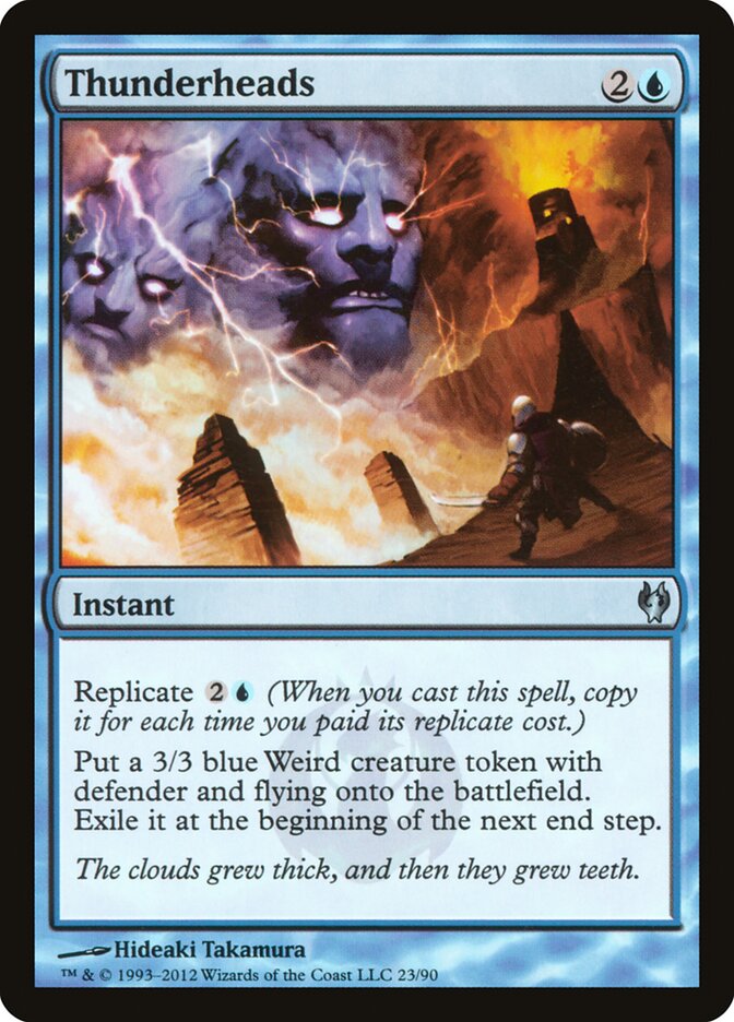 Cabeças de Trovão / Thunderheads - Magic: The Gathering - MoxLand