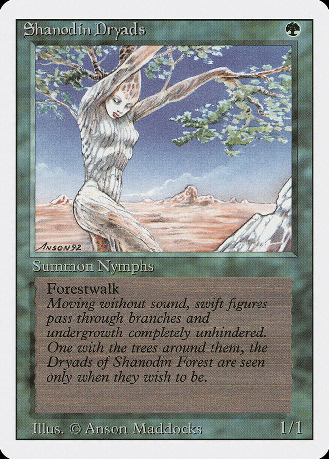 Dríades Shanodin / Shanodin Dryads - Magic: The Gathering - MoxLand