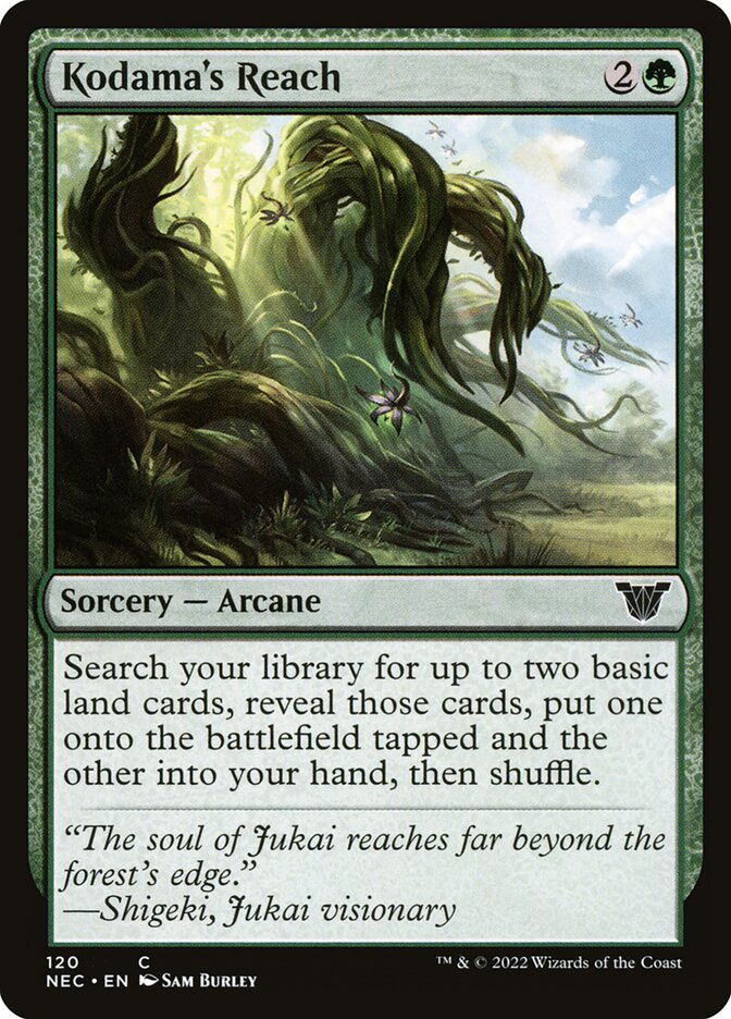 Alcance do Kodama / Kodama's Reach - Magic: The Gathering - MoxLand