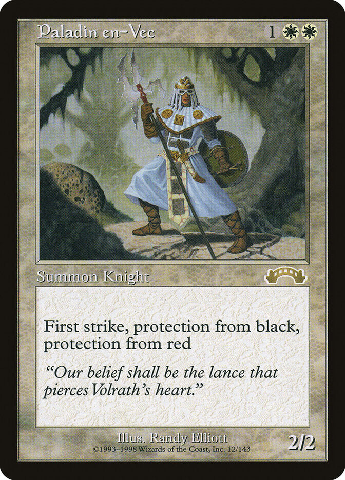 Paladino en-Vec / Paladin en-Vec - Magic: The Gathering - MoxLand