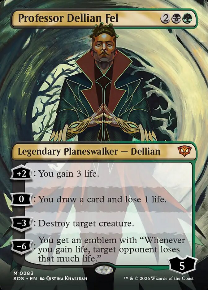 Professor Dellian Fel - Magic: The Gathering - MoxLand