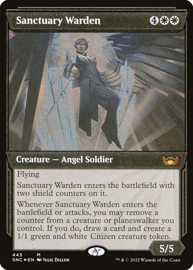 Protetora do Santuário / Sanctuary Warden - Magic: The Gathering - MoxLand