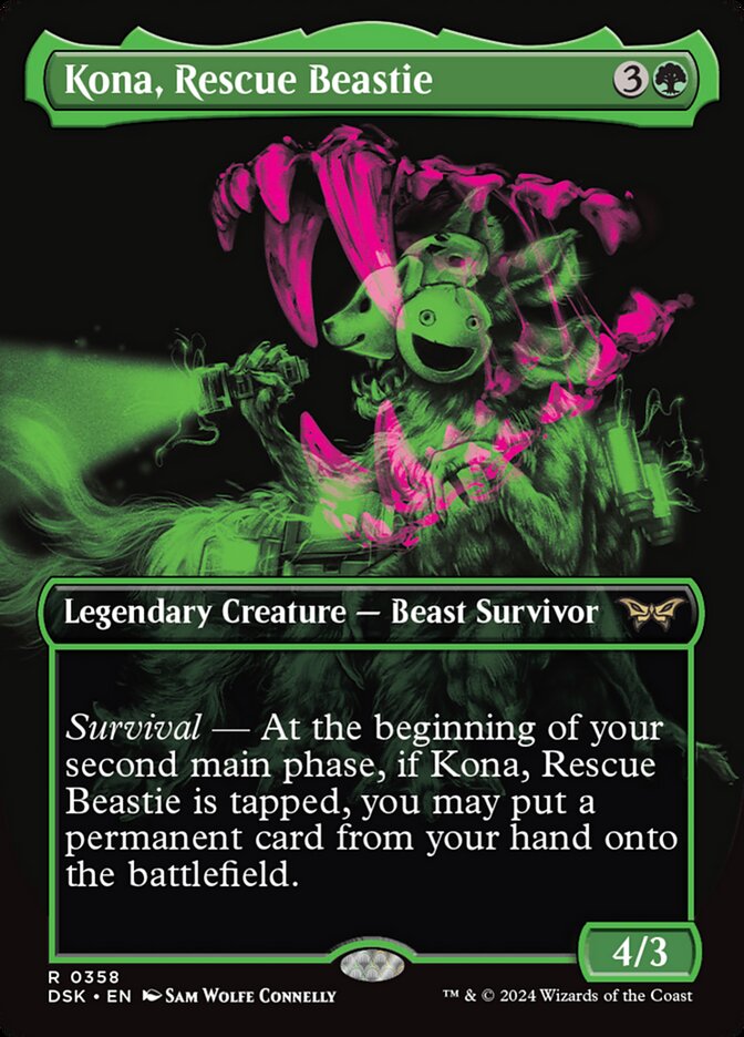 Konia, Monstrinha de Resgate / Kona, Rescue Beastie - Magic: The Gathering - MoxLand
